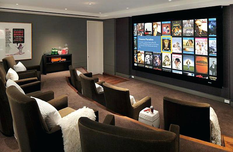Turn Living Room Into Movie Theater